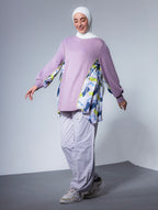 Purple/Green sweatshirts