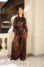 Draped Twilight Set - Oxide Brown