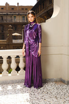 Draped Twilight Set - Purple