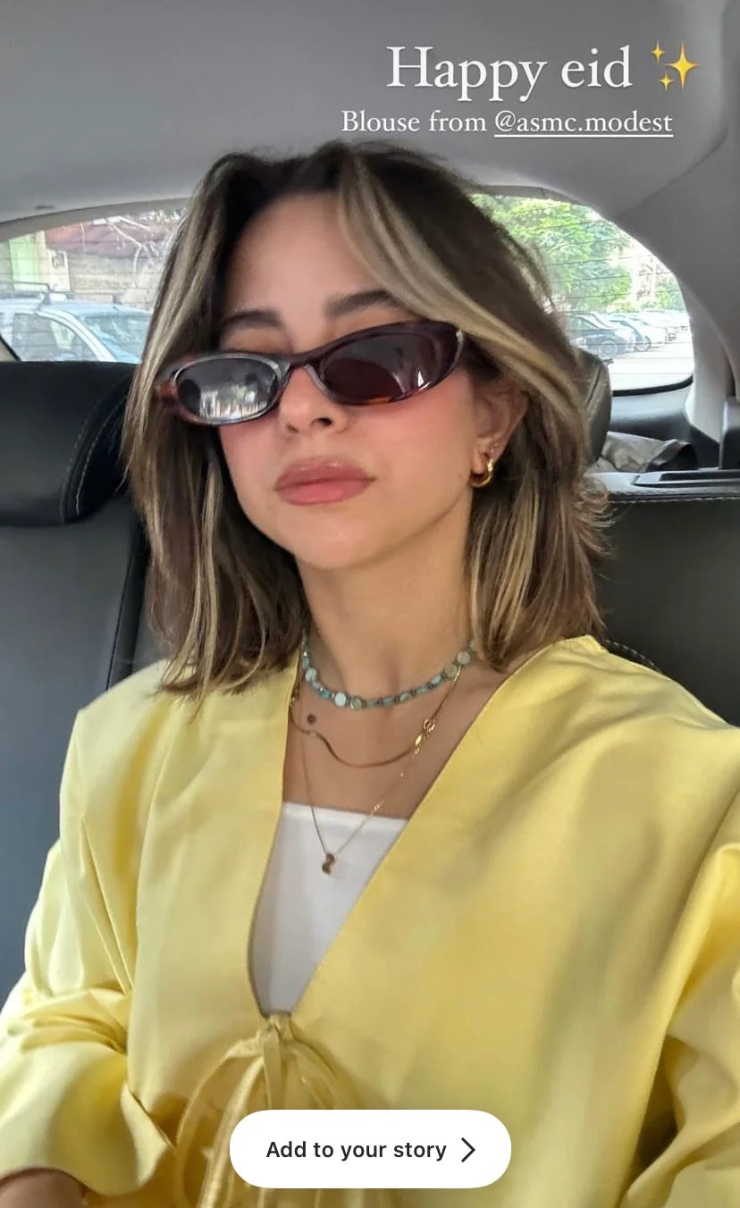 The linen blouse