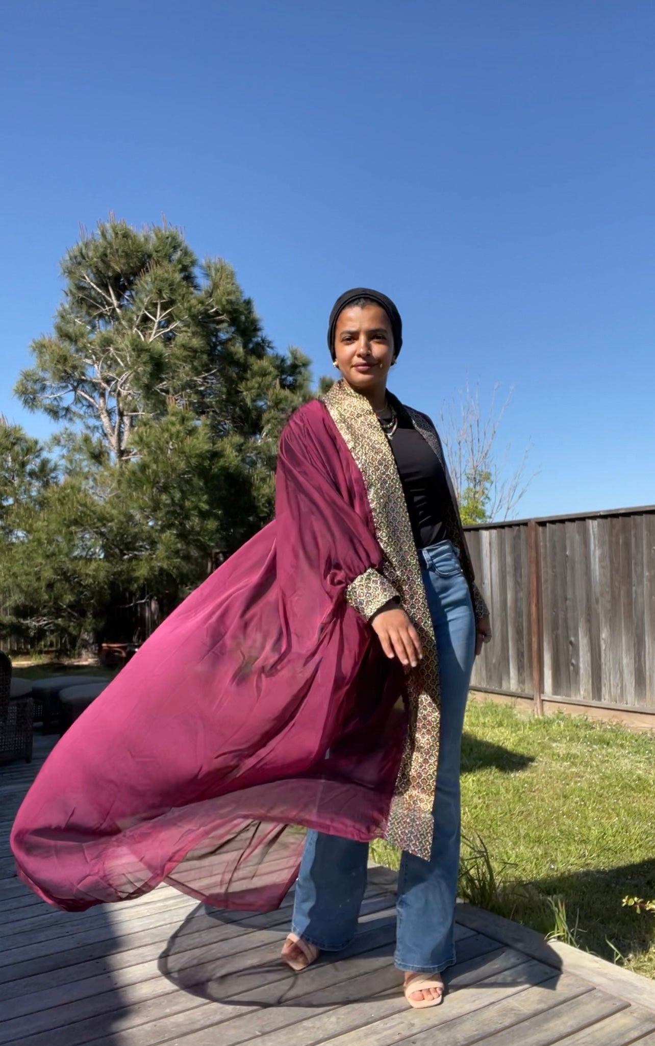 Organza Kimono/ Abaya