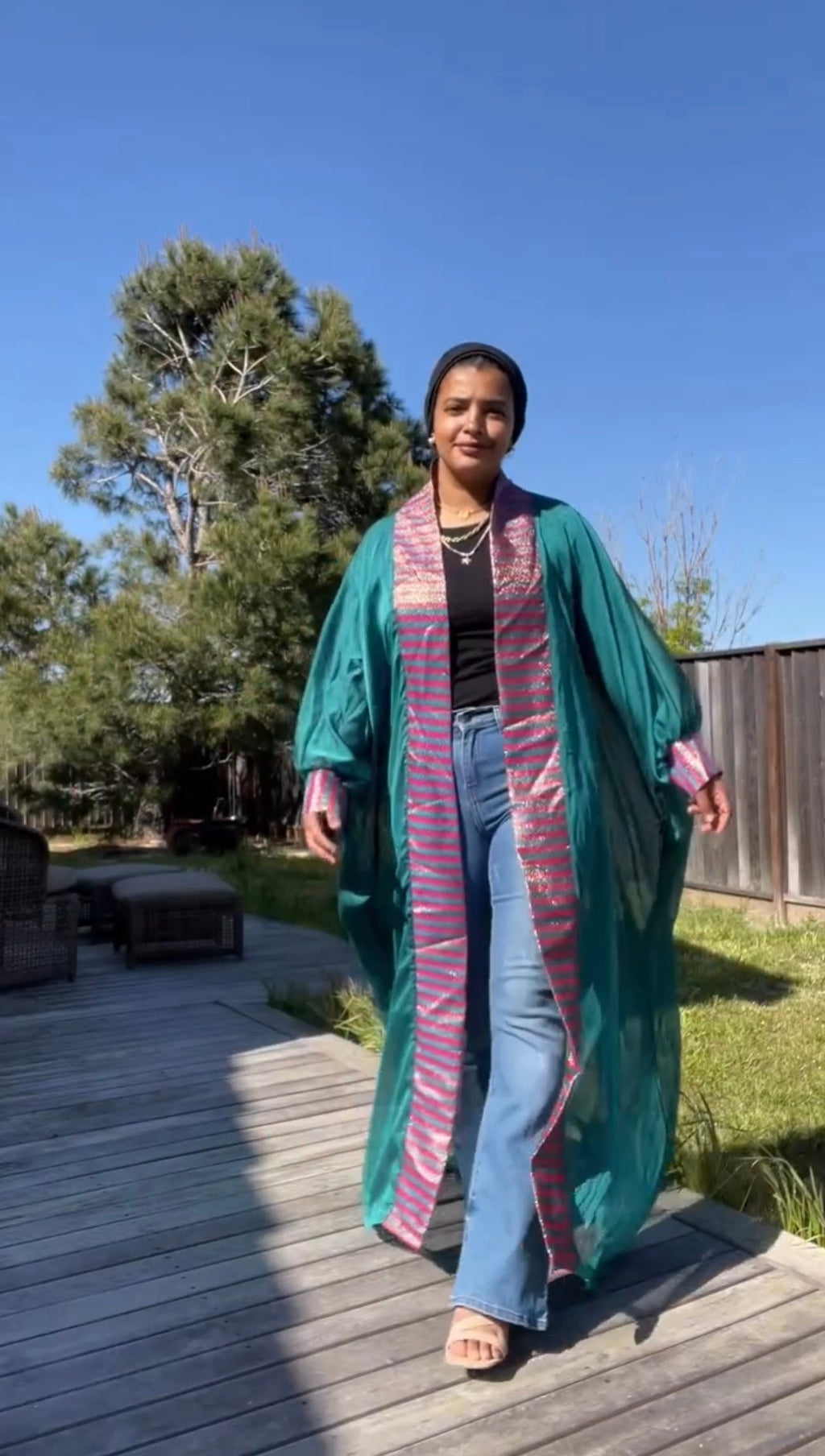 Organza Kimono/ Abaya
