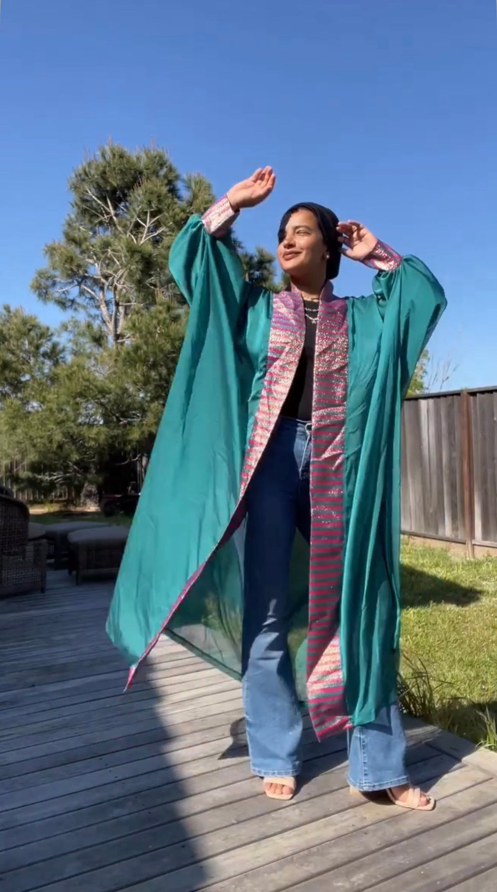 Organza Kimono/ Abaya