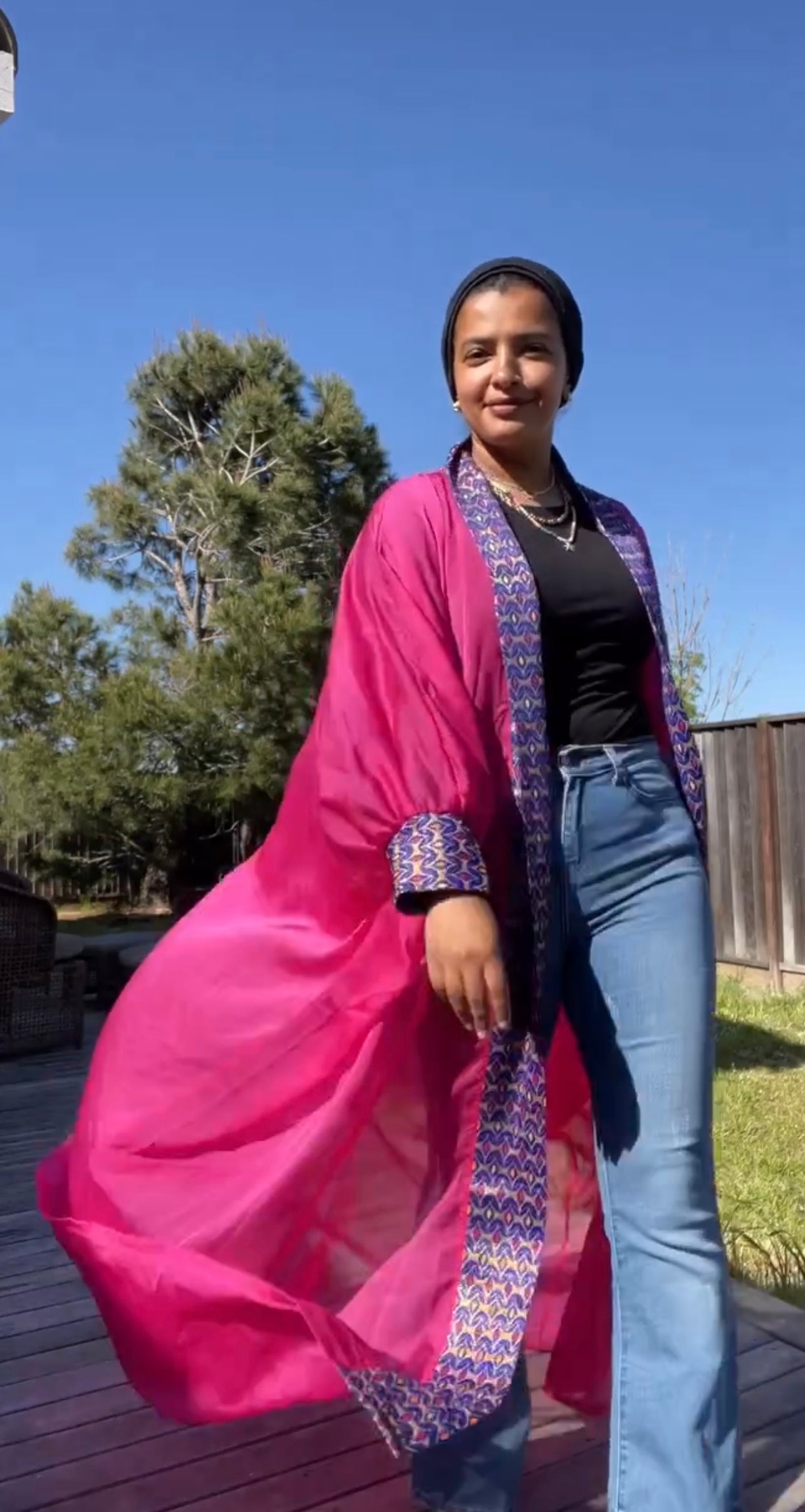 Organza Kimono/ Abaya