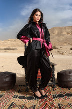 The High–Low Edit Trench - black