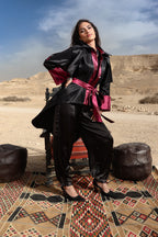 The High–Low Edit Trench - black