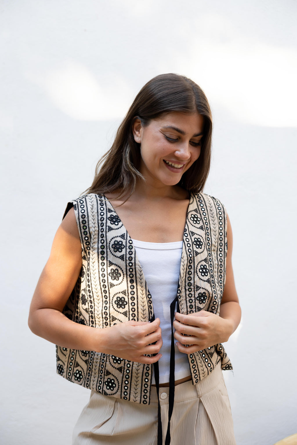 Beaded Indian Vest