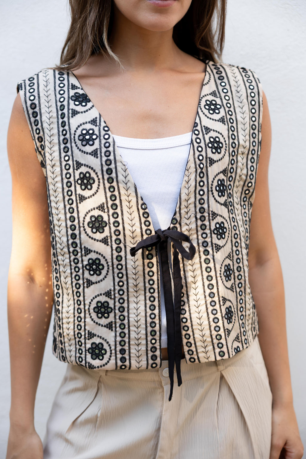 Beaded Indian Vest