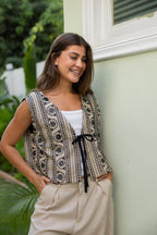 Beaded Indian Vest