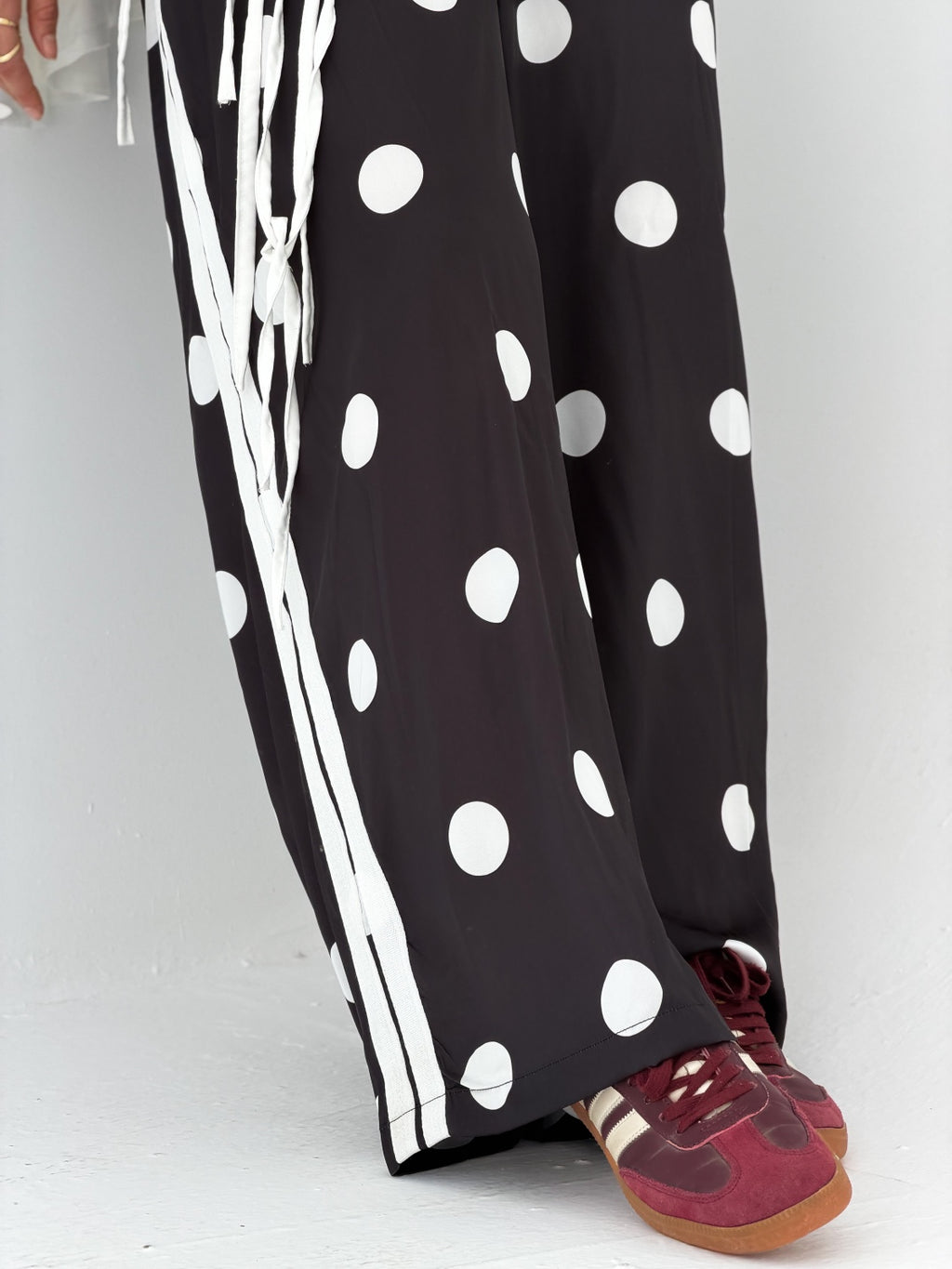 Polka Dot Wide Leg Pants
