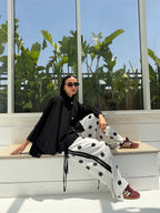 Polka Dot Wide Leg Pants