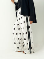 Polka Dot Wide Leg Pants