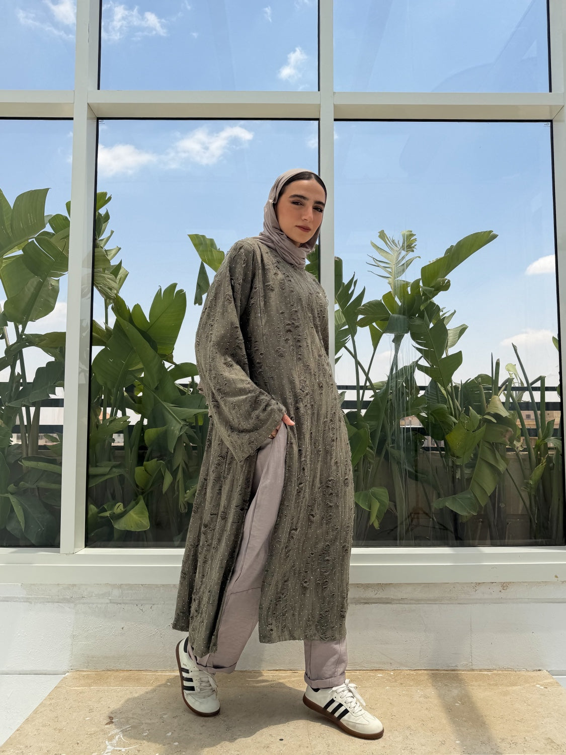 Trendy Long Shirt