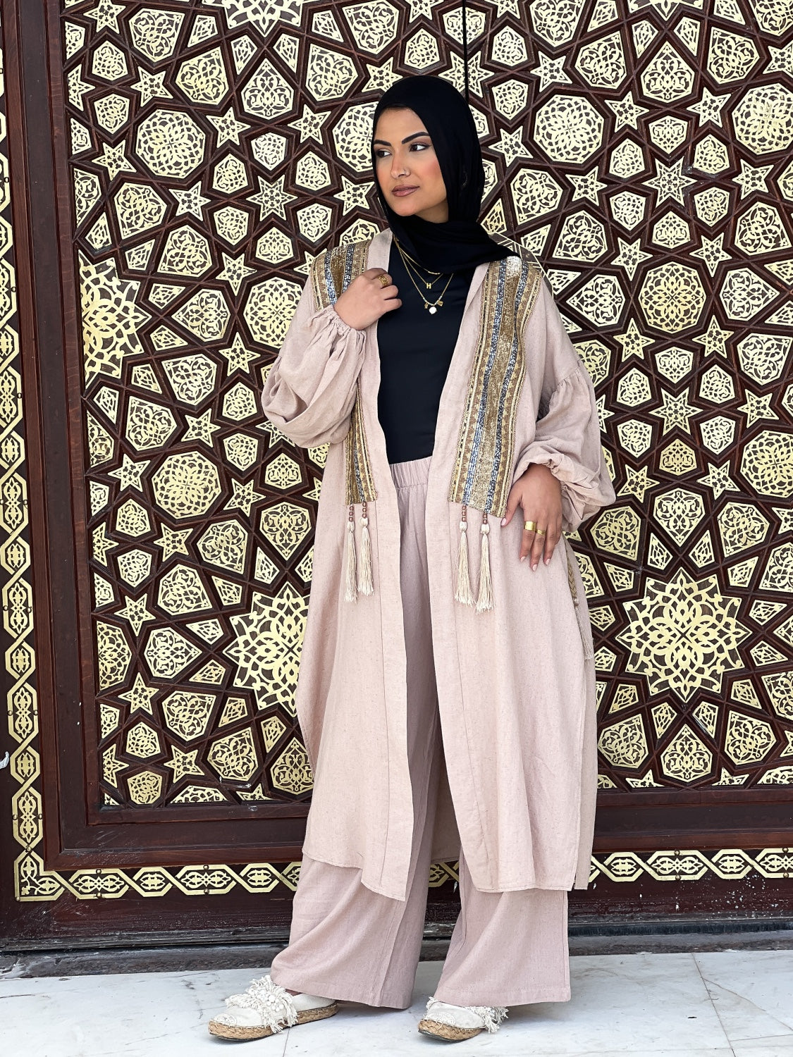 Indian Embroidery Kimono