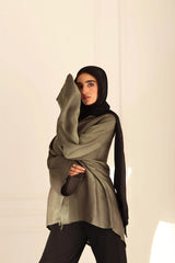 Olive Shimmery Kimono