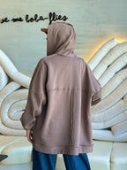 HOODED CARDIGAN