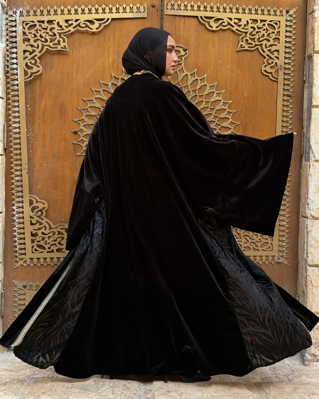 Velvet Minaret Kaftan