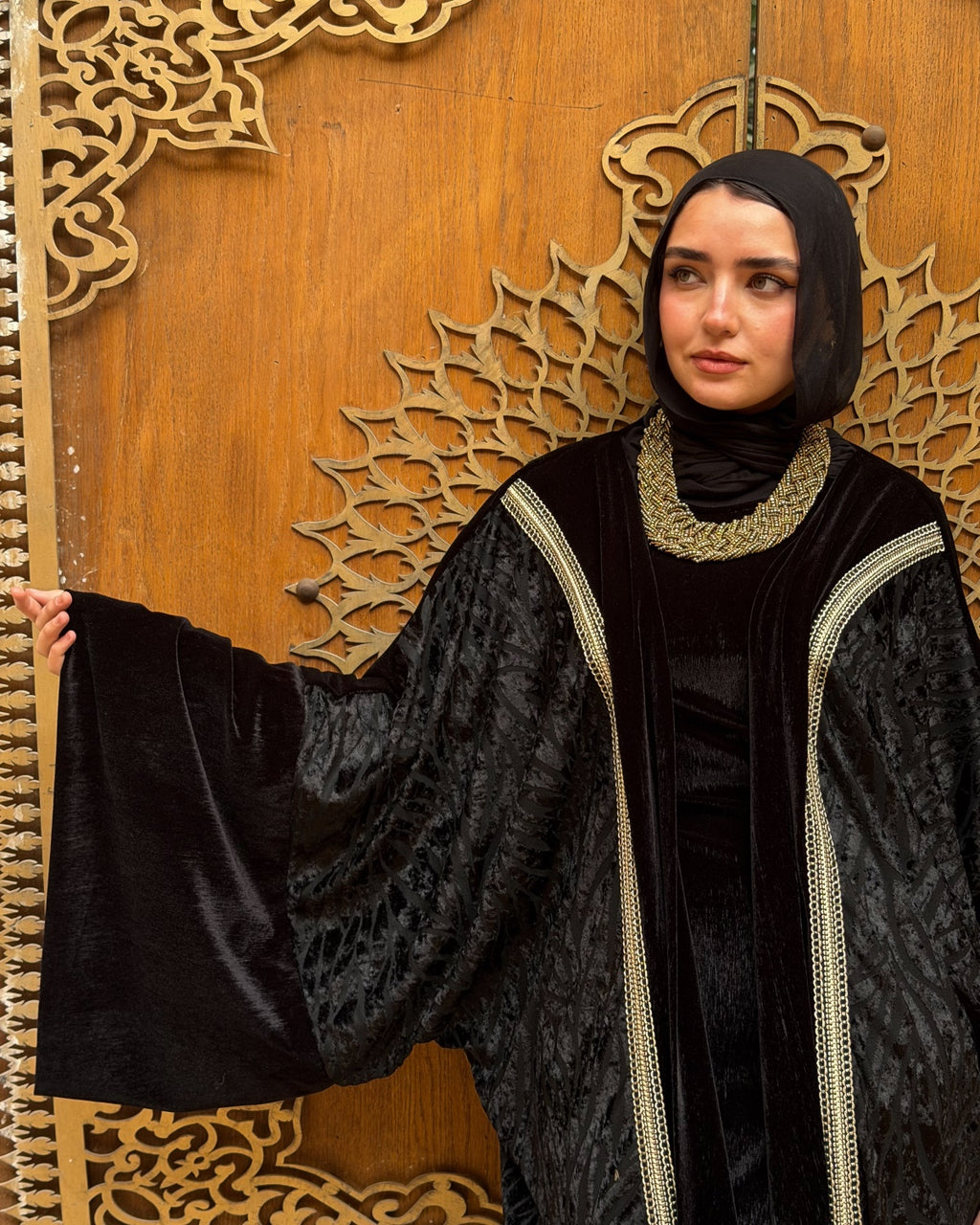Velvet Minaret Kaftan
