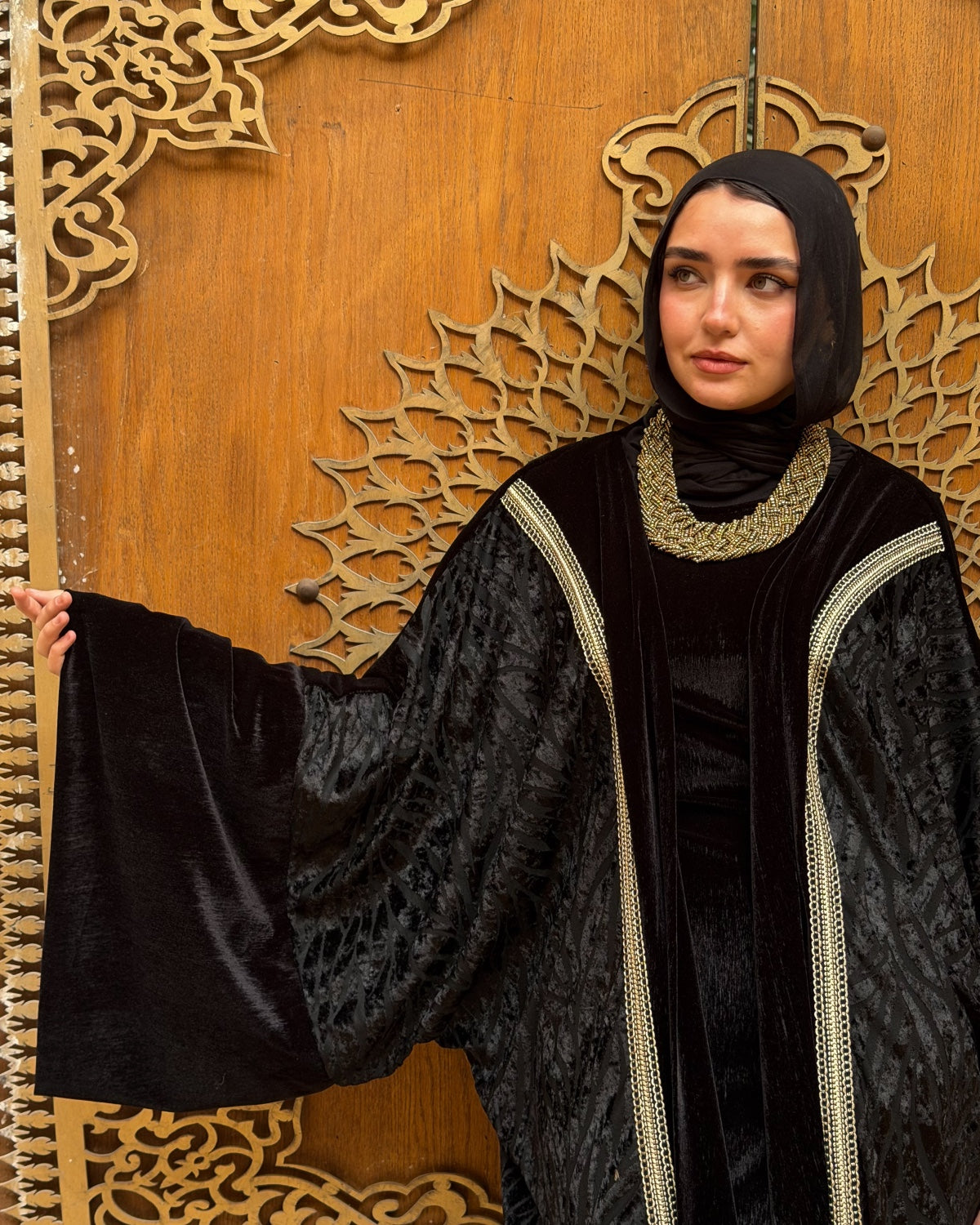 Velvet Minaret Kaftan
