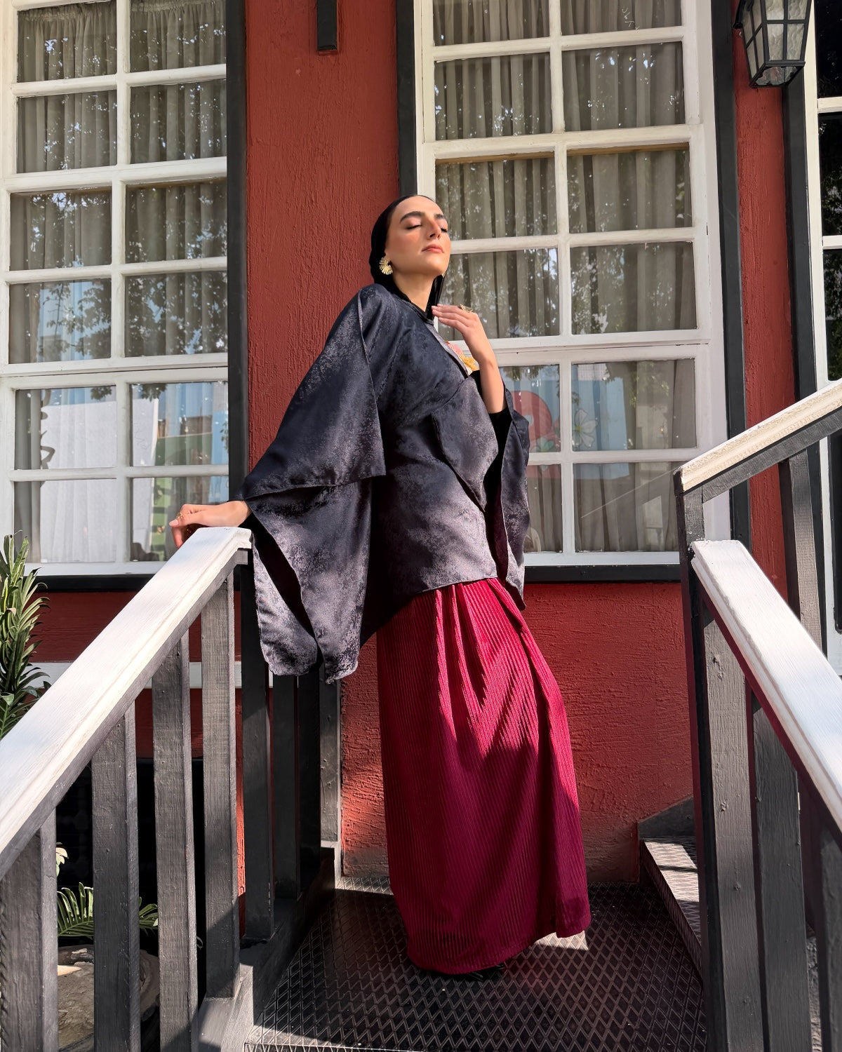 Velvet Wide Leg Pants