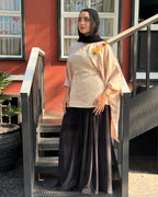 Velvet Wide Leg Pants