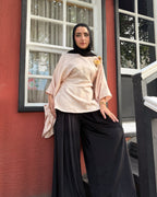 Velvet Wide Leg Pants