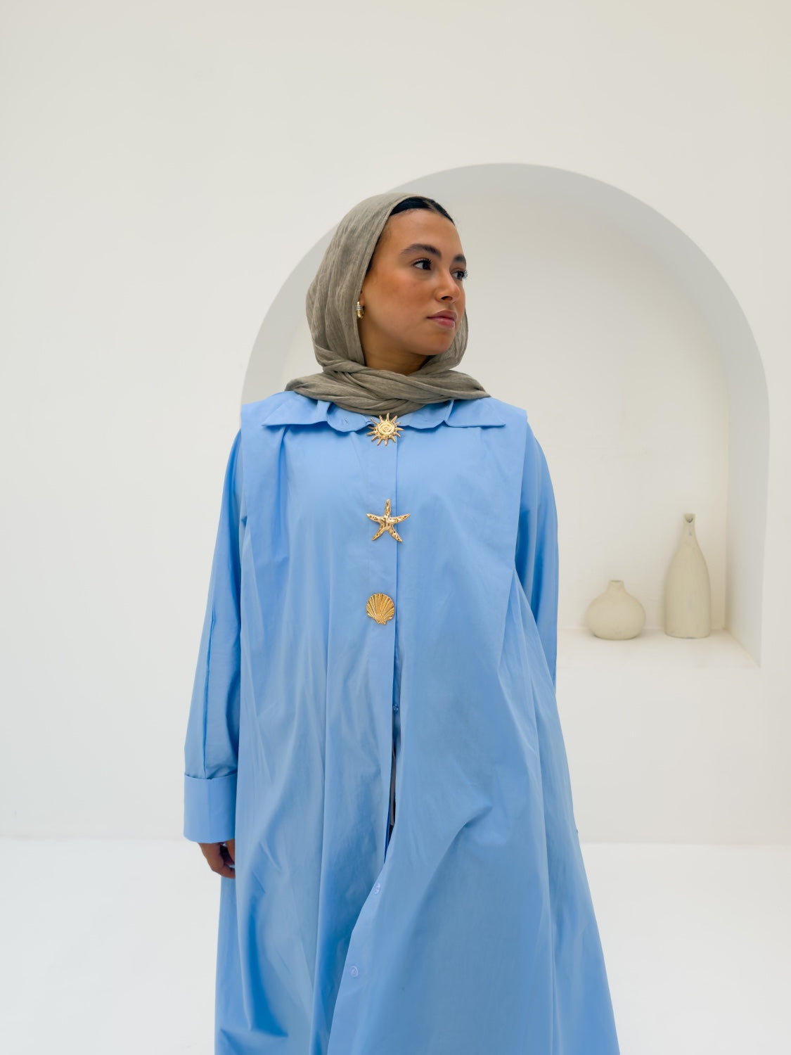 Seashell Shirt Dress