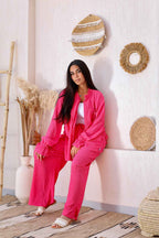 Miss Dreamy Wrinkled Cotton Set