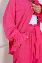Miss Dreamy Wrinkled Cotton Set