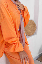 Miss Dreamy Wrinkled Cotton Set