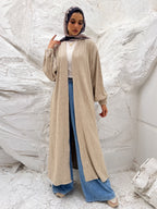Braided Wool Cardigan