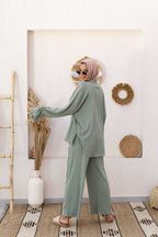 Miss Dreamy Wrinkled Cotton Set