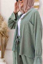 Miss Dreamy Wrinkled Cotton Set