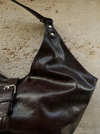 BAT BAG DARK BROWN