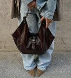 BAT BAG DARK BROWN