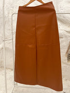 Leather Pencil Skirt