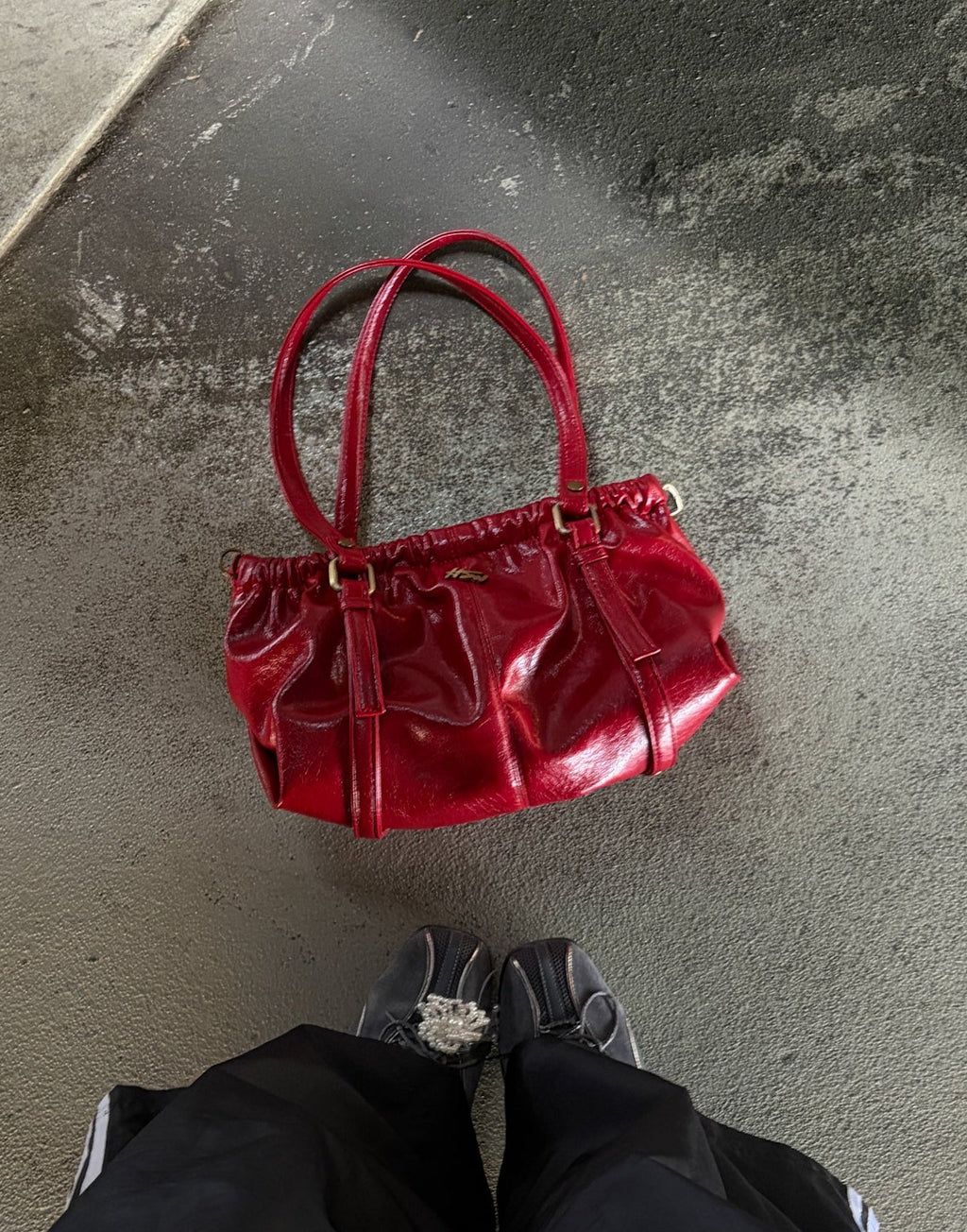 MISS MESS BAG RED
