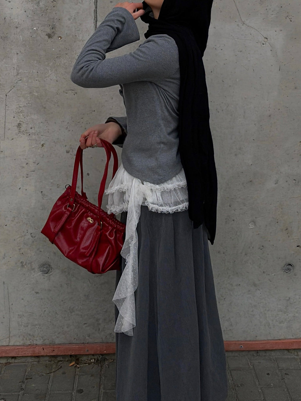 MISS MESS BAG RED
