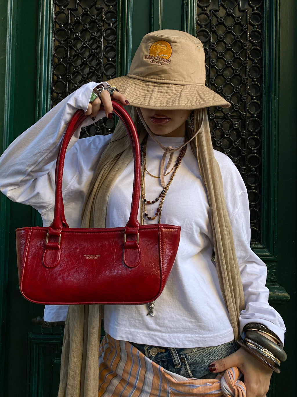 BARQUE BAG BLOODY RED