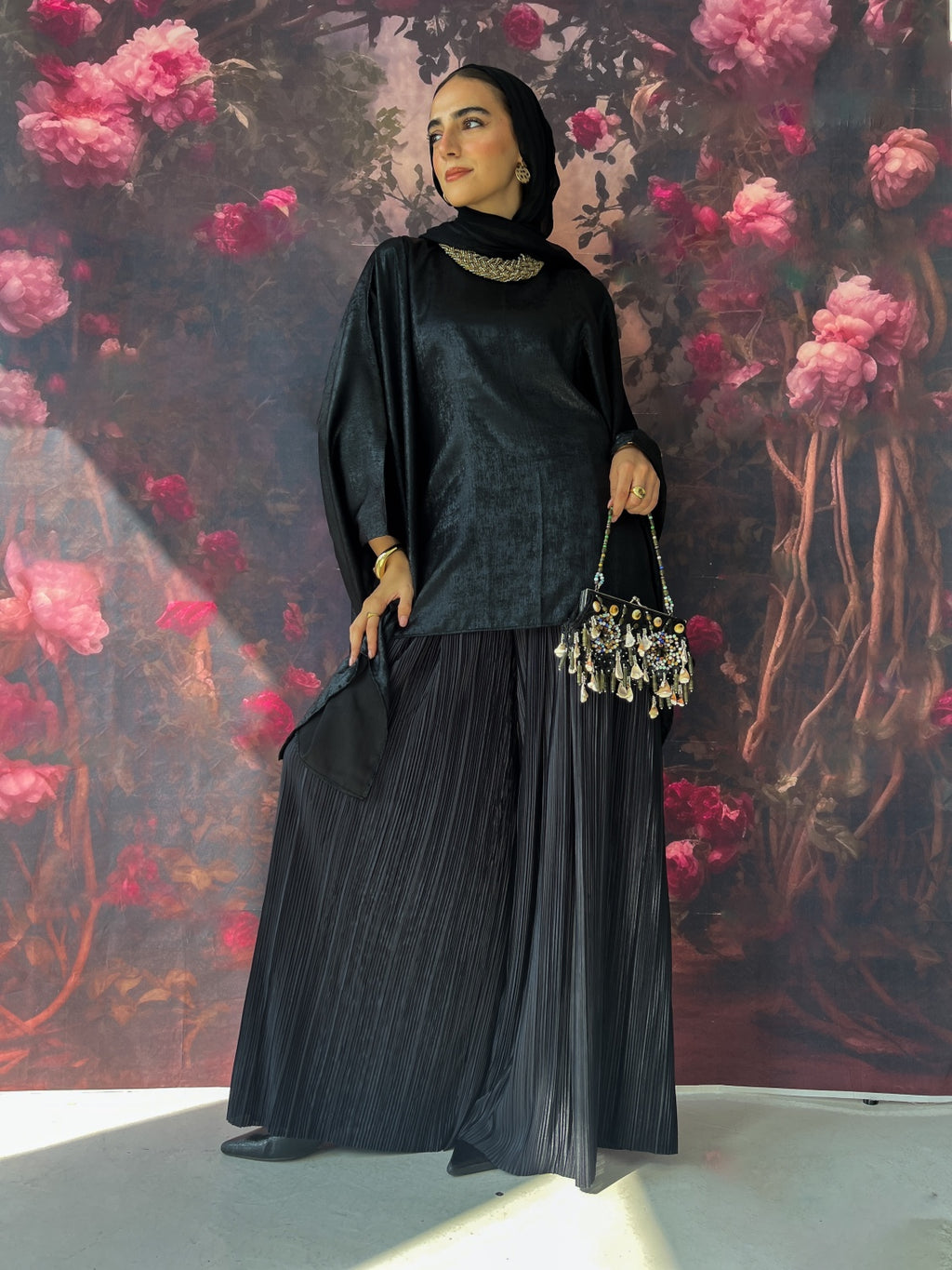 Pleated Soiree Pants