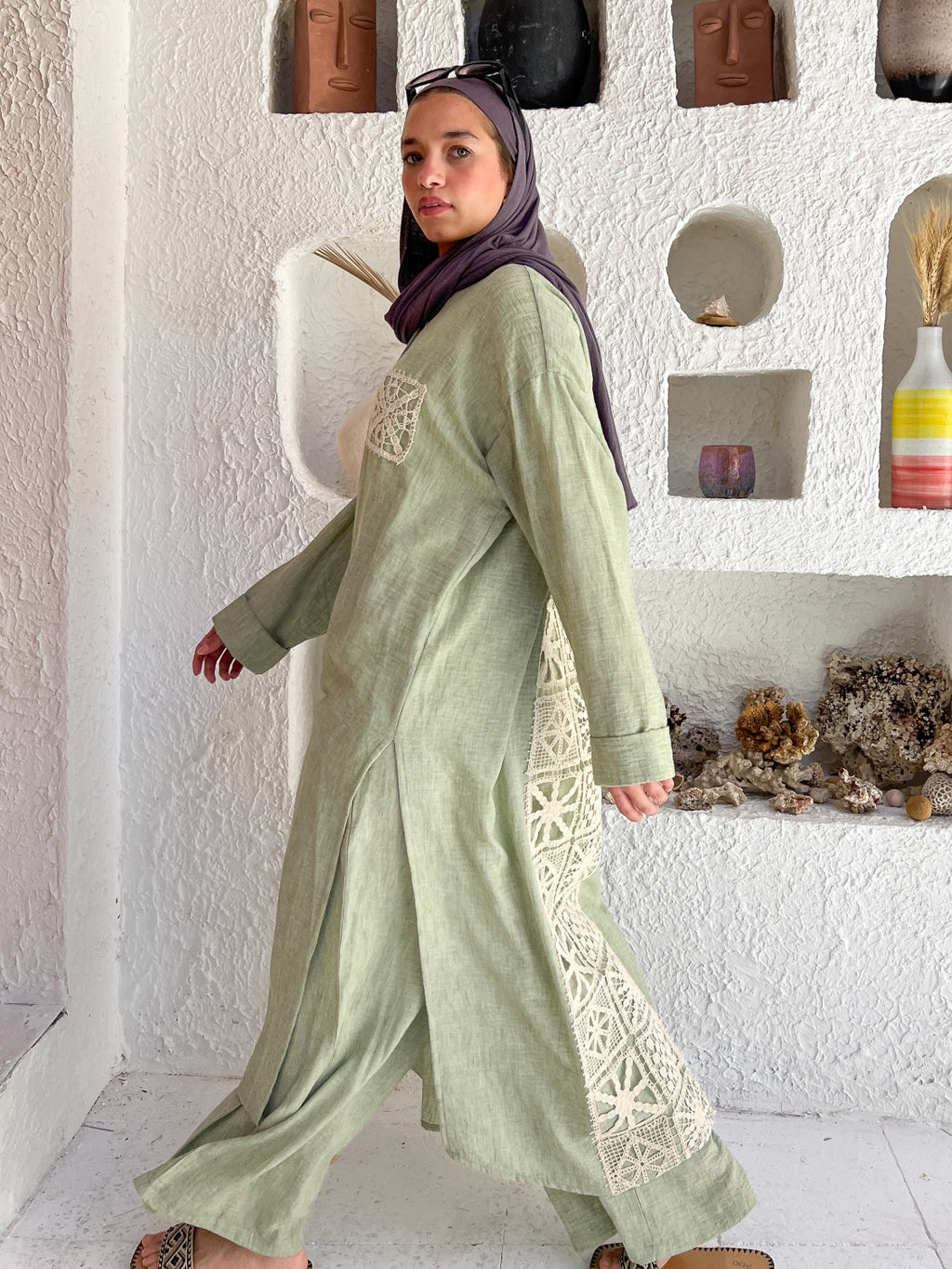 Boho Shirt Dress