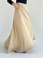 Linen Flowy Skirt