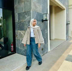 Short Jacket Beige
