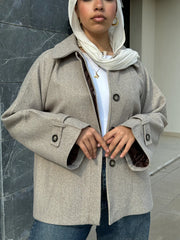 Short Jacket Beige