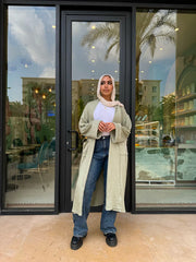 Olive Aura Cardigan