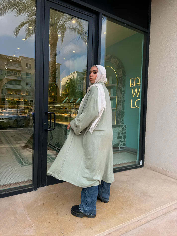 Olive Aura Cardigan