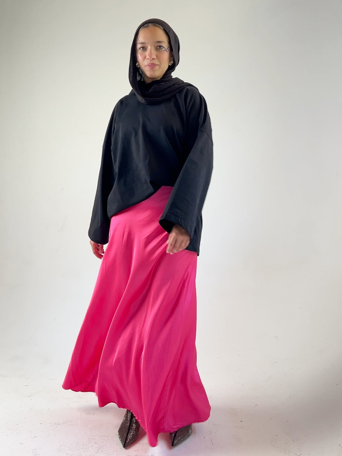 Satin Skirt