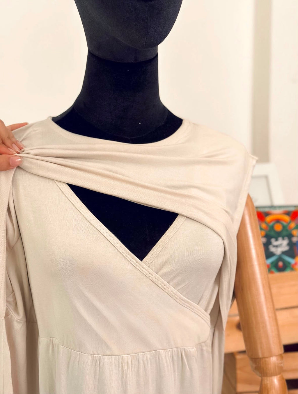 Sleeveless Double Layered (Nursing top )