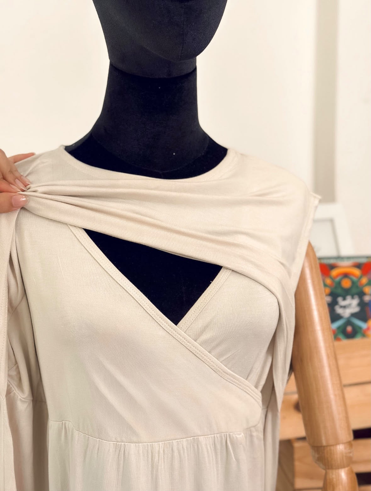 Sleeveless Double Layered (Nursing top )