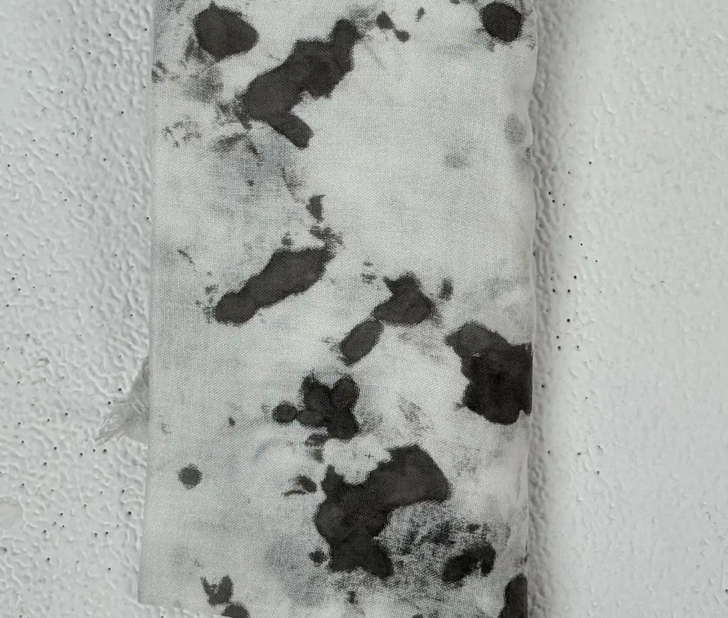 HANDPAINTED COTTON LYCRA EASY SCARF